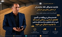 امنیت غذایی استان، زیربنای امنیت اجتماعی است 